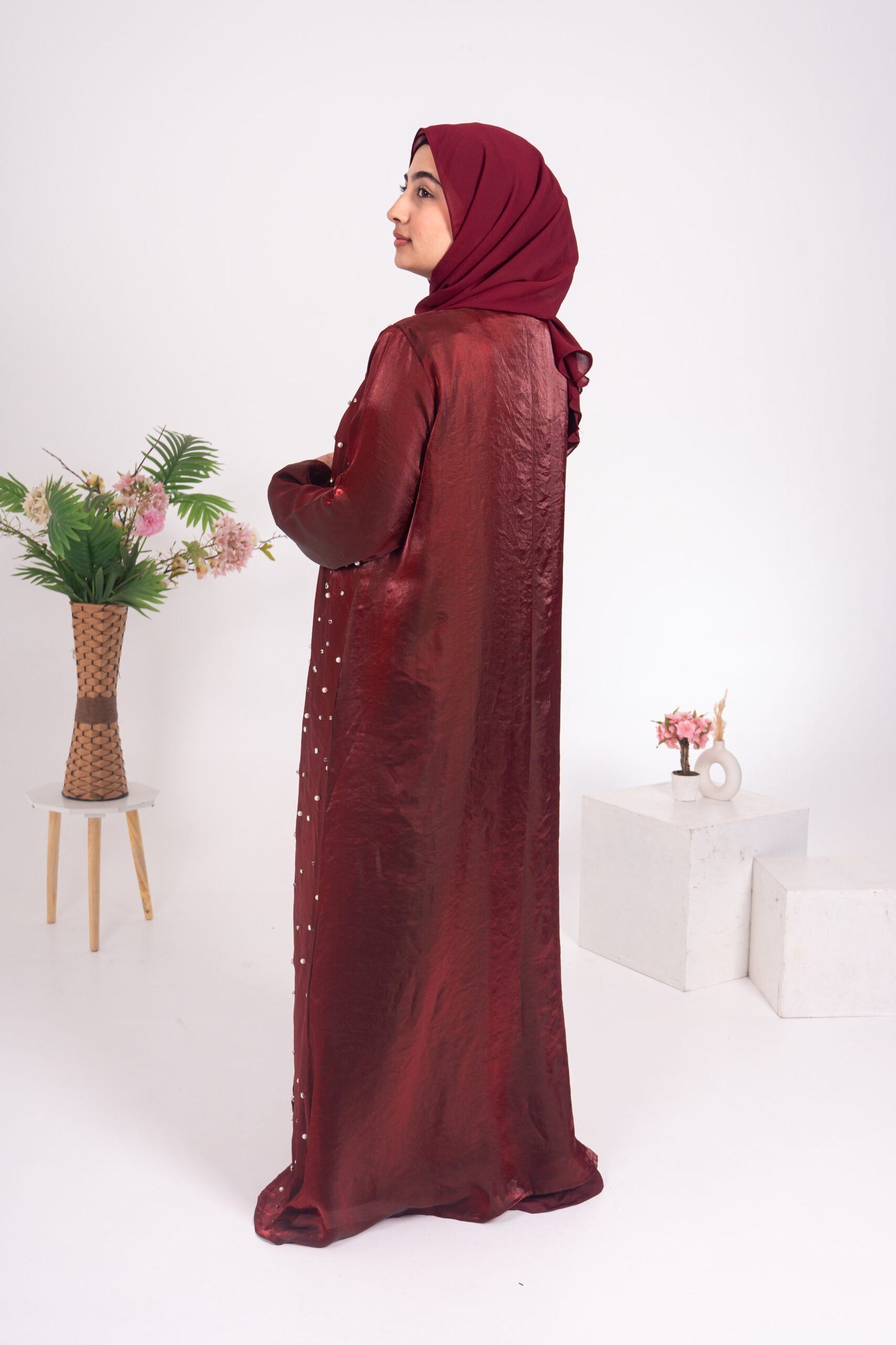 Durr-e-Noor Maroon - Image 5