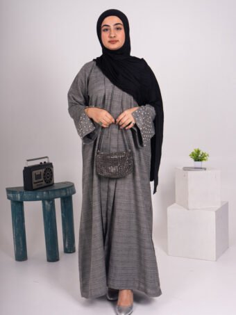 Bejewelled Denim Series Ash grey