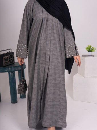 Bejewelled Denim Series Ash grey