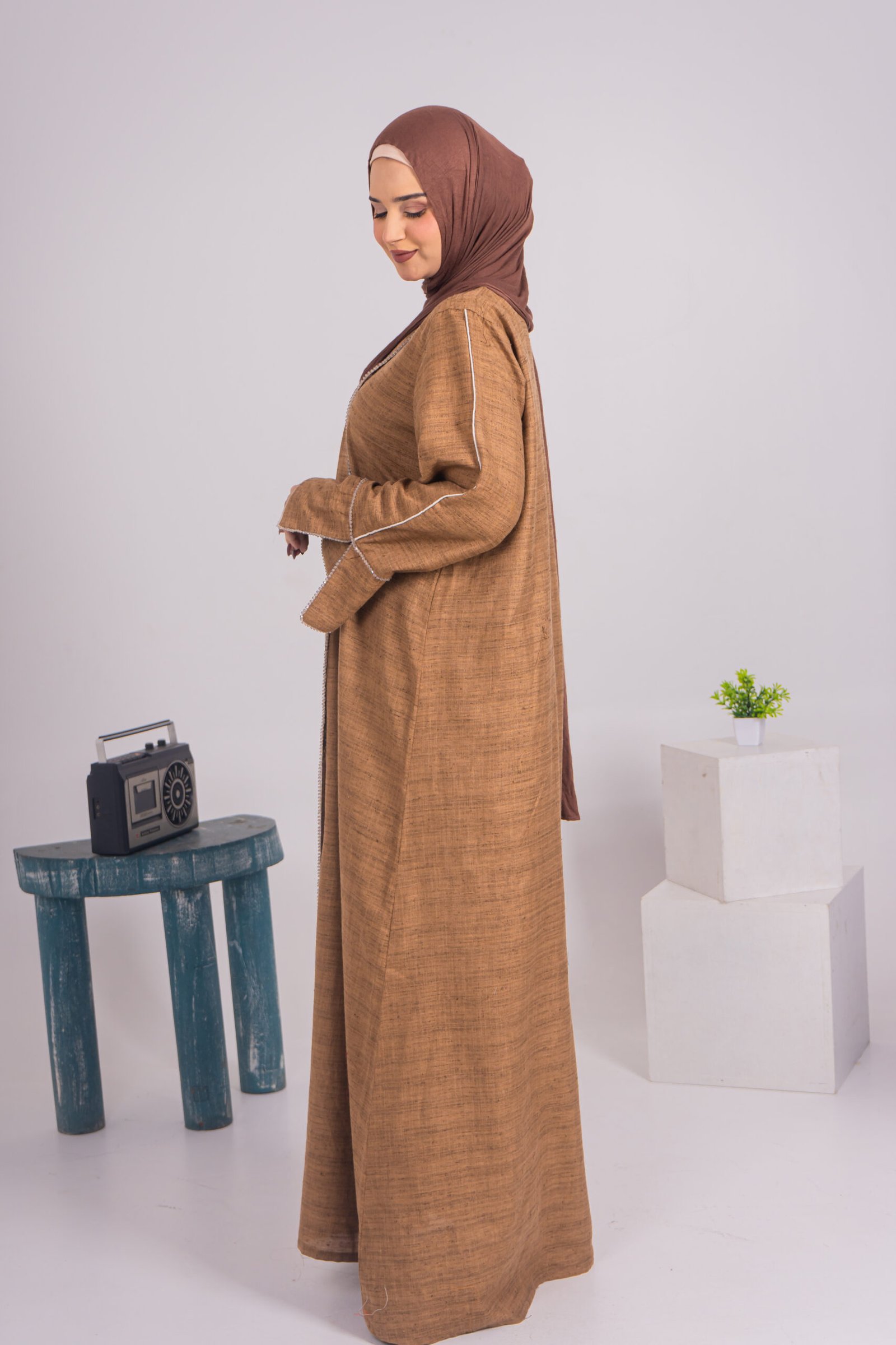 Bejewelled Denim Series 2 Khaki - Image 5