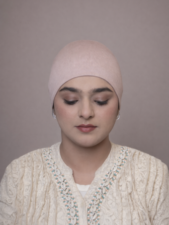 Hijab Cap blush pink