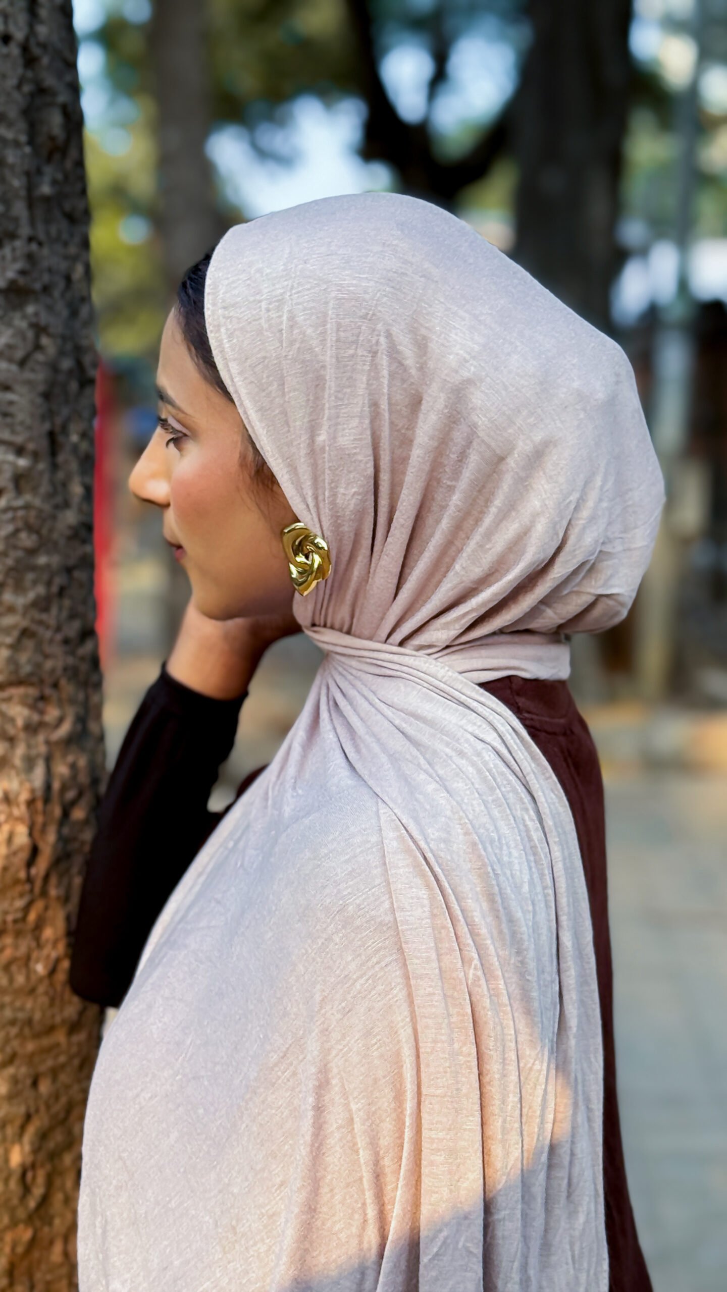 PREMIUM JERSEY HIJABS Hazelnut