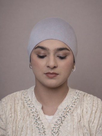 Hijab Cap Ash Grey