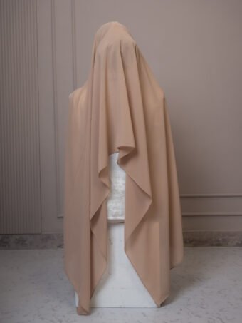 Premium Chiffon Hijab | Almond