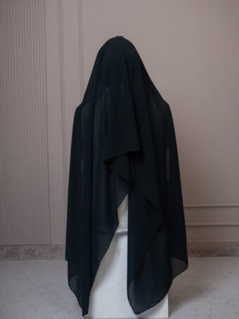 Premium Chiffon Hijab | Black