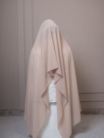 Premium Chiffon Hijab | Almond