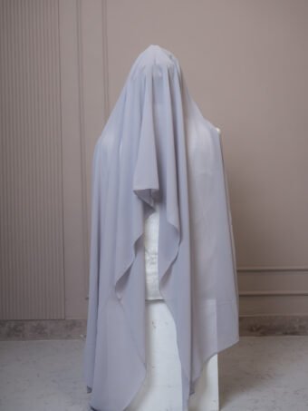 Premium Chiffon Hijab | Silver