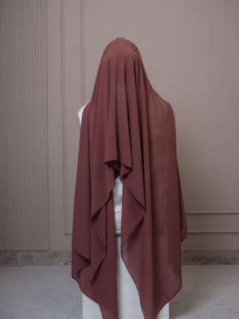 Premium Chiffon Hijab | Brick