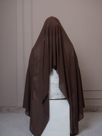 Premium Chiffon Hijab | Mocha