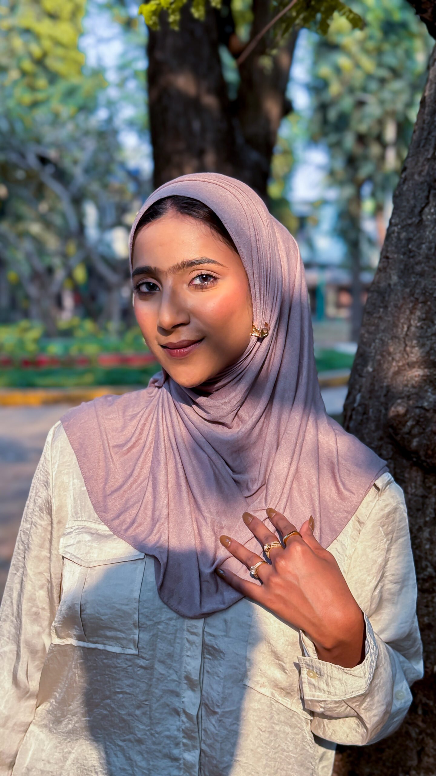 PREMIUM JERSEY HIJABS Pale Lilac - Image 2