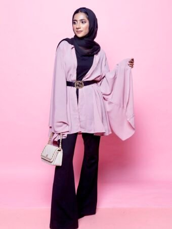 Loose Jacket Soft pink