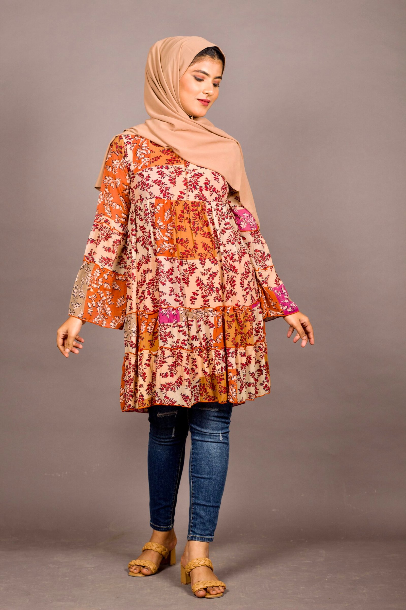 FLORAL TUNIC TOP