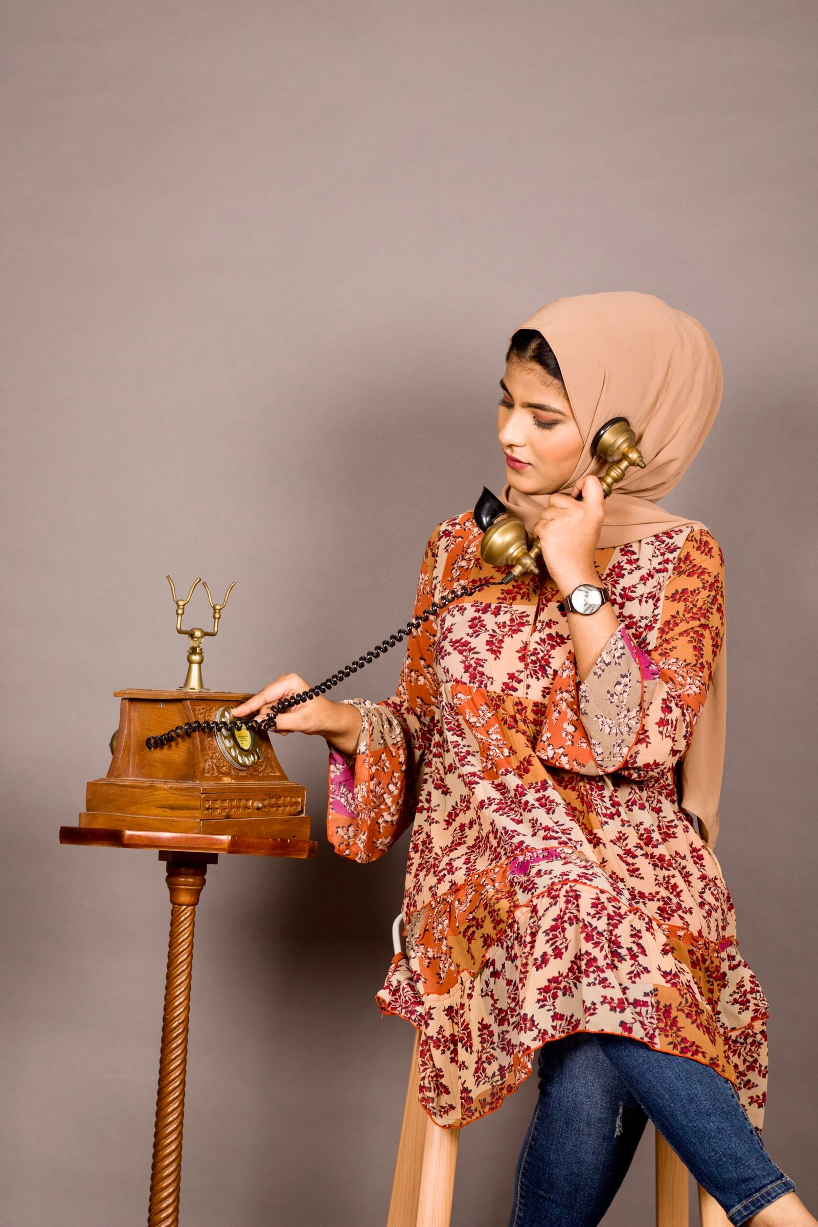 FLORAL TUNIC TOP - Image 2